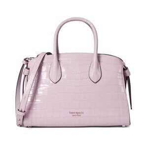 Kate Spade New York Croc Satchel Pink Bag